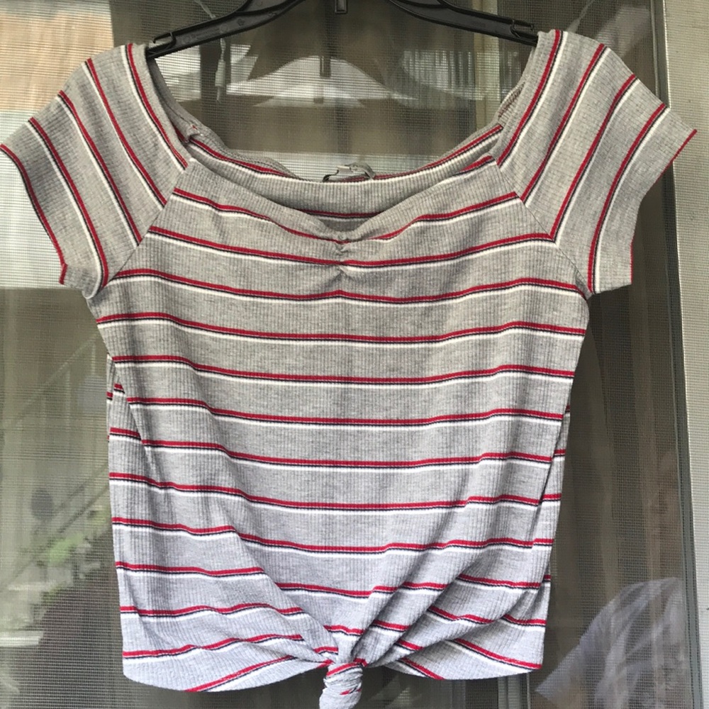 Stripped crop top